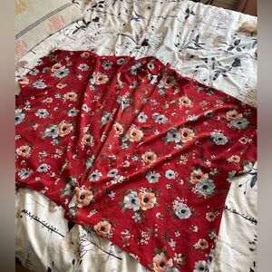 Floral Short Kimono wrap